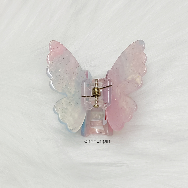 กิ๊บหนีบผมอะคริลิค ทรงผีเสื้อ เปลี่นสีได้ - aimhairpin จำหน่ายกิ๊บติดผมเกาหลีแท้ และเครื่องประดับ ยางรัดผม คาดผมแฟชั่น สร้อยคอ ต่างหู