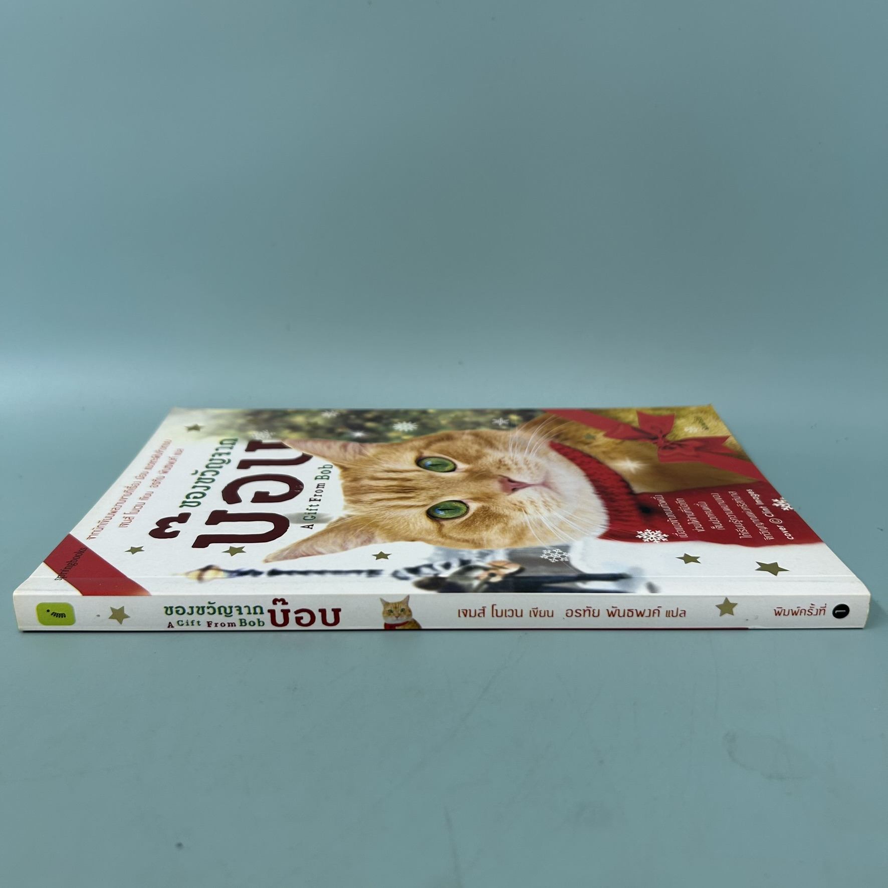ของขวัญจากบ๊อบ / มือสอง / เจมส์ โนเวน / springbooks / นิยายแปล