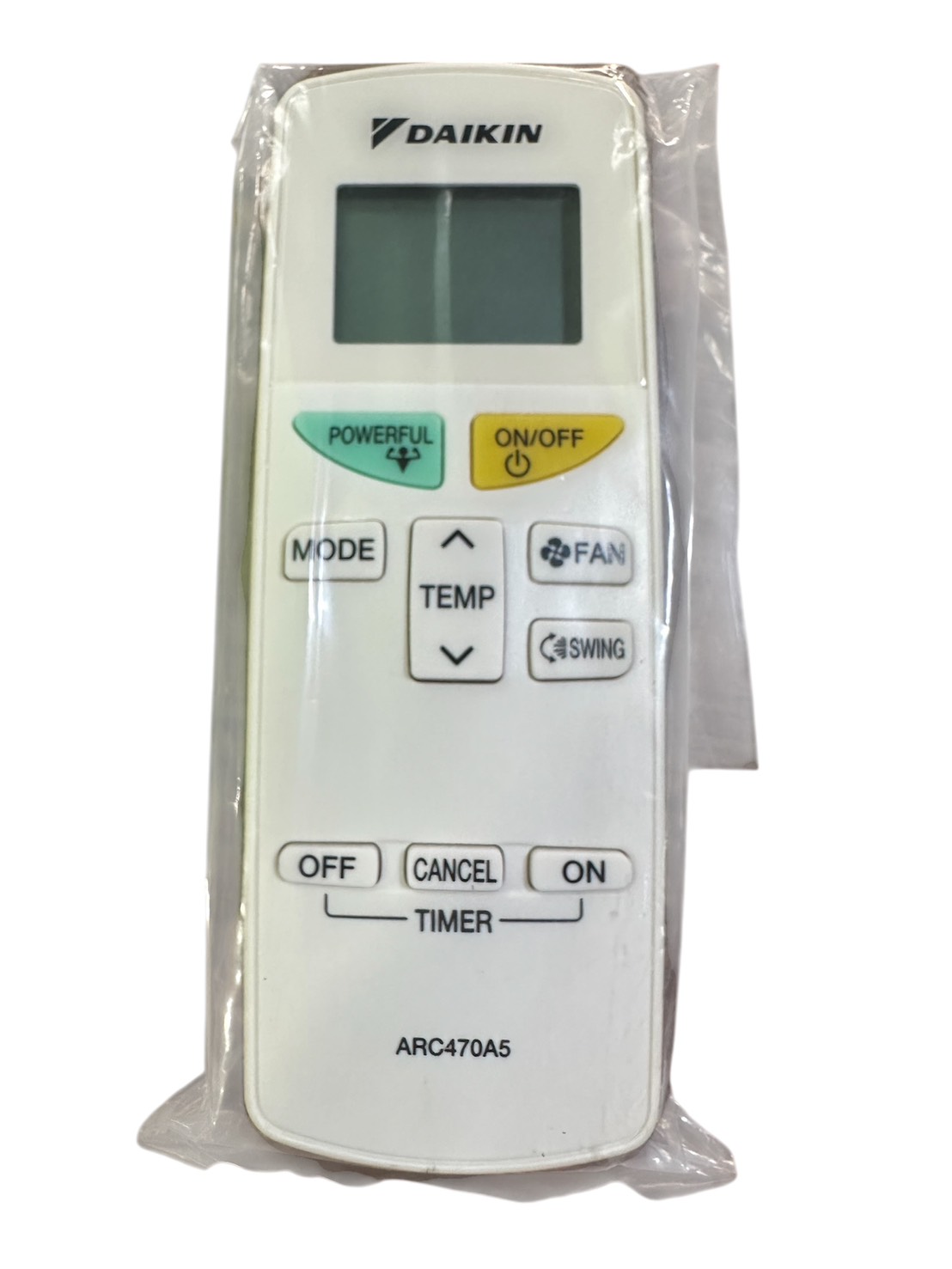 รีโมทDAIKIN ARC470A5