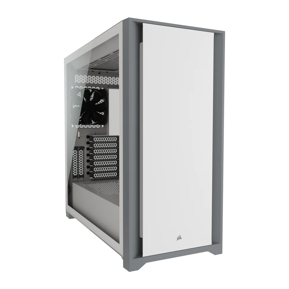 CASE CORSAIR 5000D - TEMPEREED GLASS - WHITE (MID-TOWER)