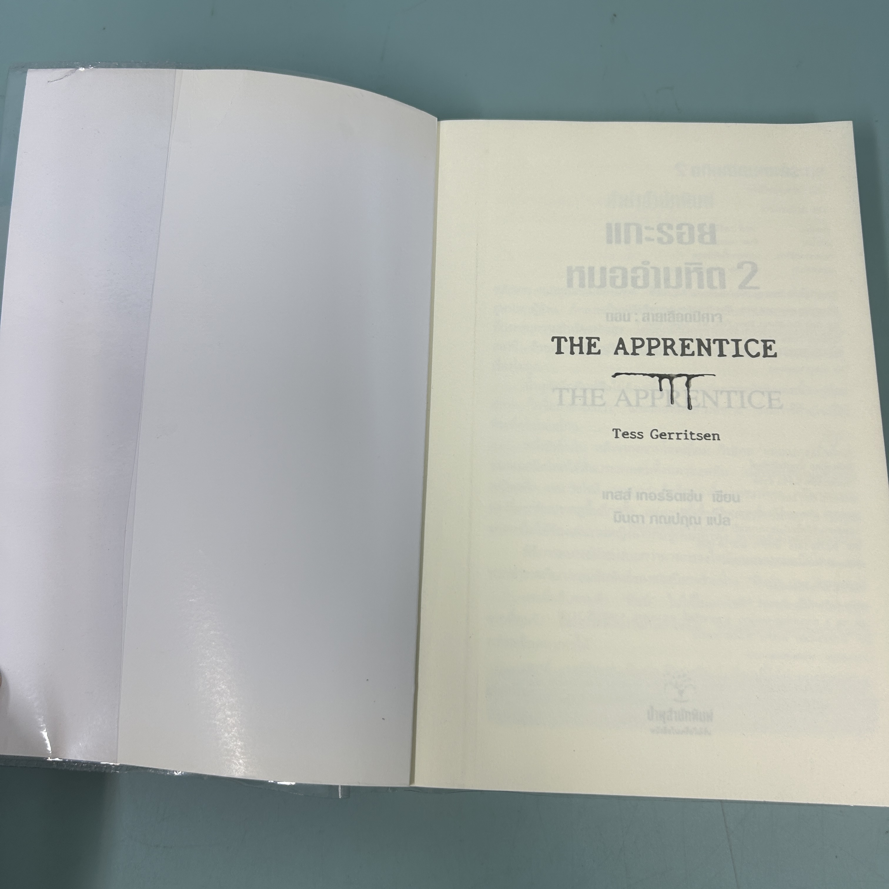 แกะรอยหมออำมหิต ตอน สายเลือดปีศาจ / มือสอง / Tess Gerritsen / น้ำพุ / นิยายสืบสวนสอบสวน นิยายแปล