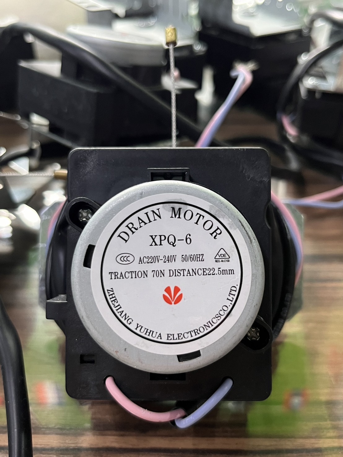 มอเตอร์เดรนเครื่องซักผ้าอัตโนมัติ XPQ-6 AC220V-240V