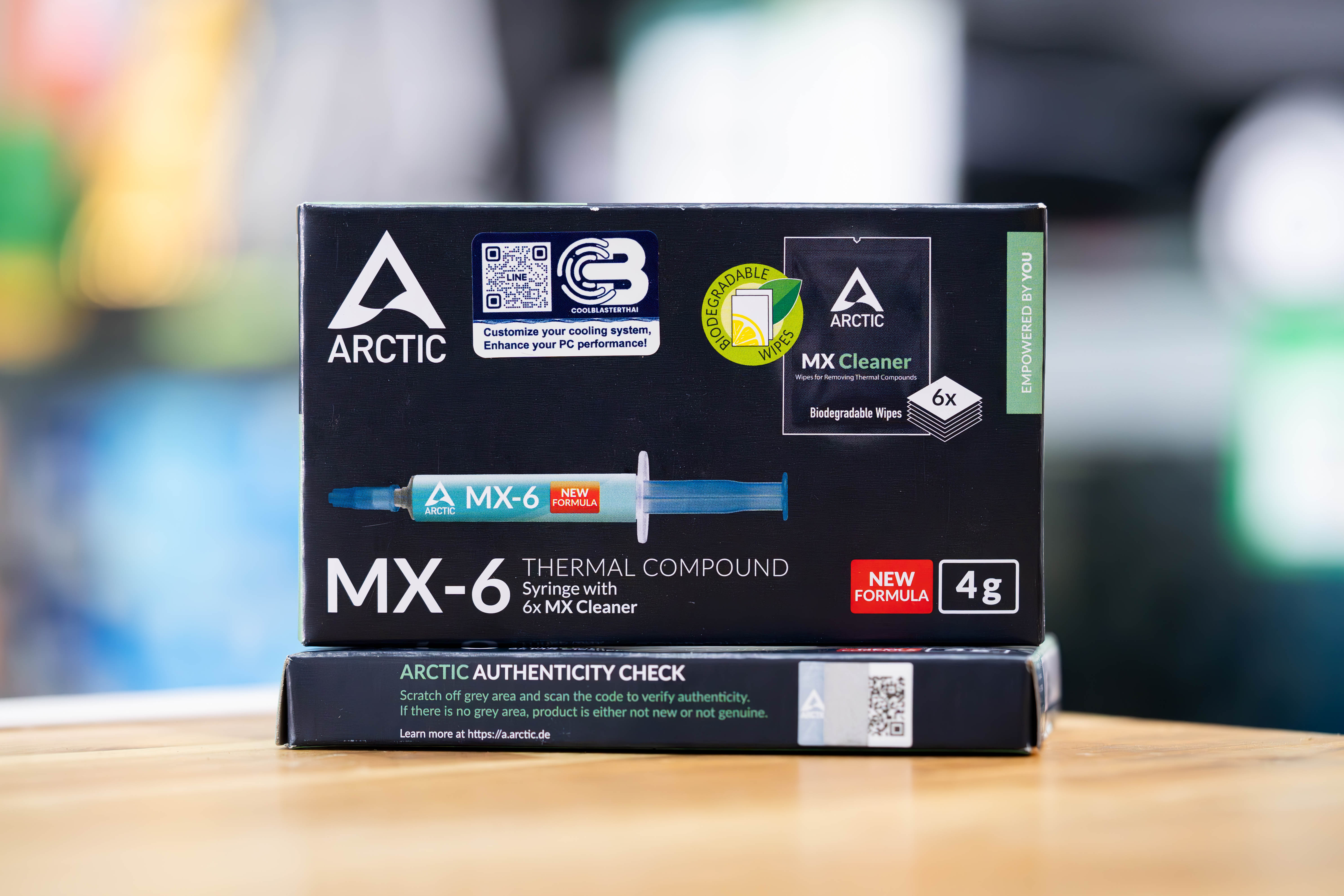 THERMAL GREASE ARCTIC SET MX-6 4G + MX-CLEANER 6X