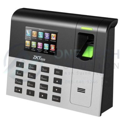 เครื่องสแกนลายนิ้วมือและบัตร รุ่น ZKTeco UA200