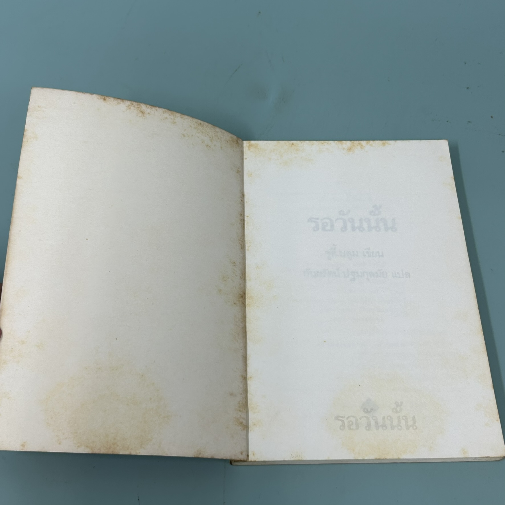 รอวันนั้น / มือสอง / จูดี้ บลูม / สำนักพิมพ์กันยา / วรรณกรรมเยาวชน