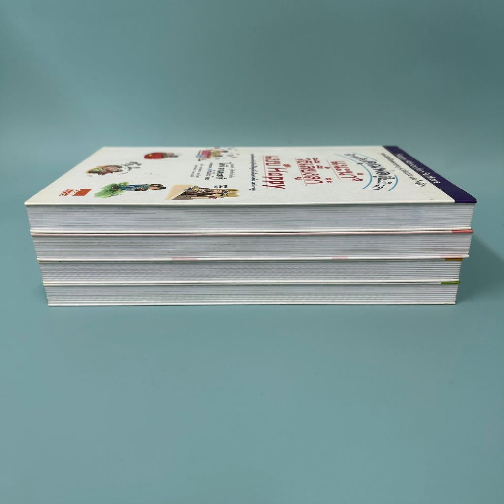 แนะนําวิธีเลี้ยงลูกแบบ happy 1-3 +สำหรับคุณพ่อผู้ไม่มีเวลา (4 เล่ม) ไดจิ อาเคะฮาชิ มือสอง เลี้ยงลูก