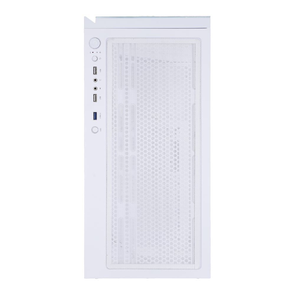 CASE PLENTY AR17 ARGB TG - WHITE (FANx4)