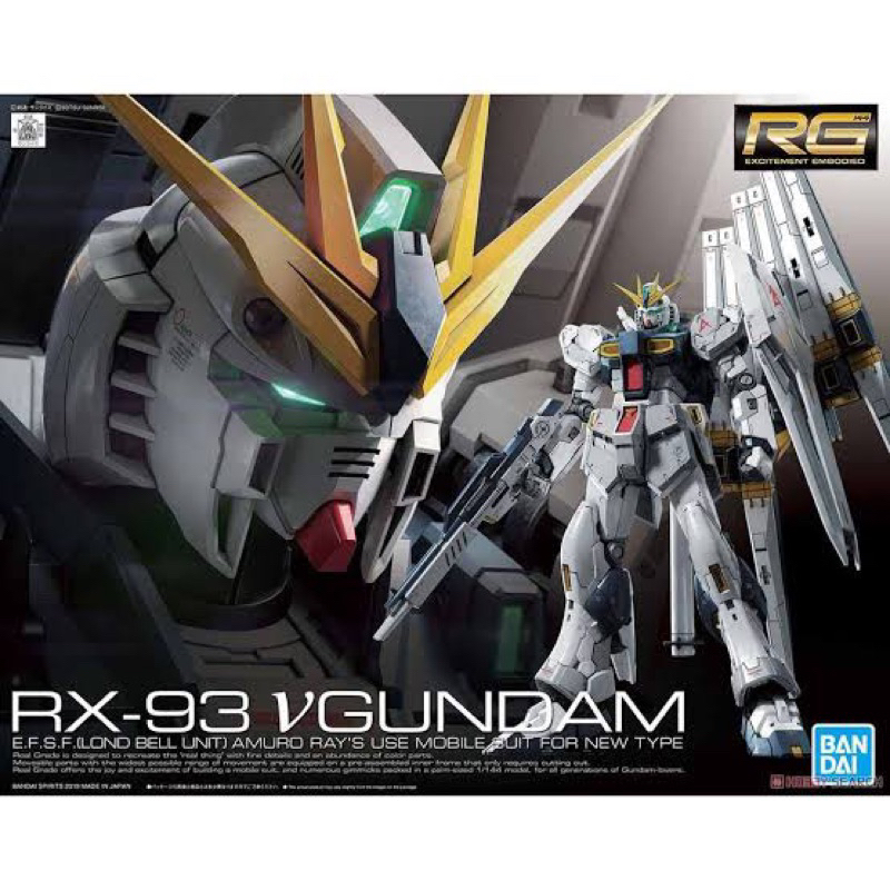 RG BANDAI RX-93 Nu Gundam
