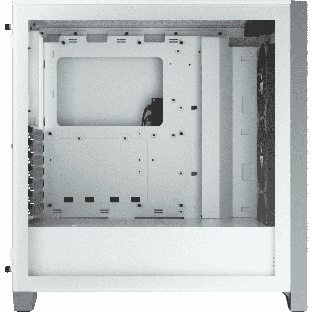 CASE CORSAIR ICUE 4000X RGB TEMPERED GLASS - WHITE