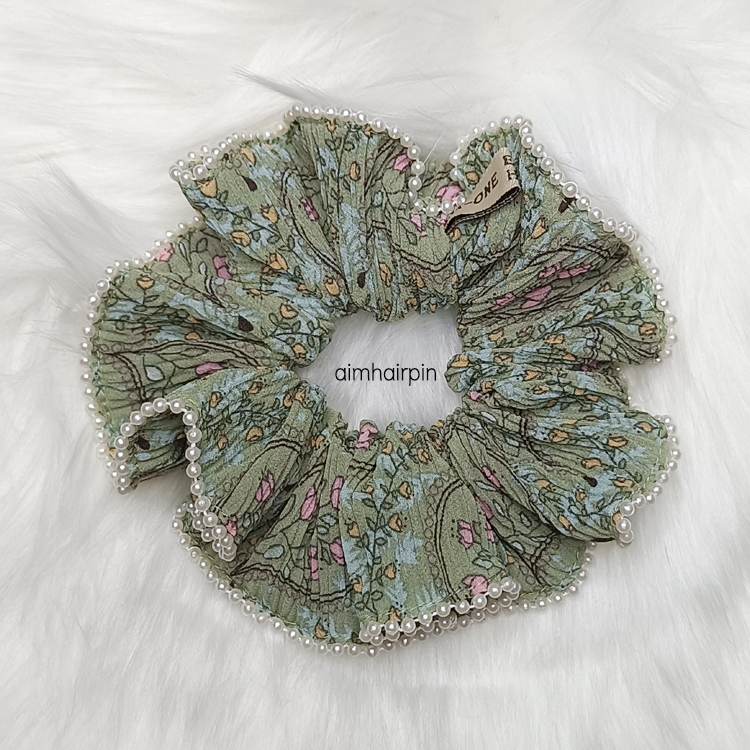 ยางเอวันขอบแต่งมุก A-One ใหม่ล่าสุด มีให้เลือก 11 ลาย - aimhairpin จำหน่ายกิ๊บติดผมเกาหลีแท้ และเครื่องประดับ ยางรัดผม คาดผมแฟชั่น สร้อยคอ ต่างหู