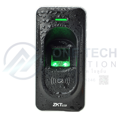 เครื่องอ่านลายนิ้วมือและบัตร RFID รุ่นZKTecoFR1200