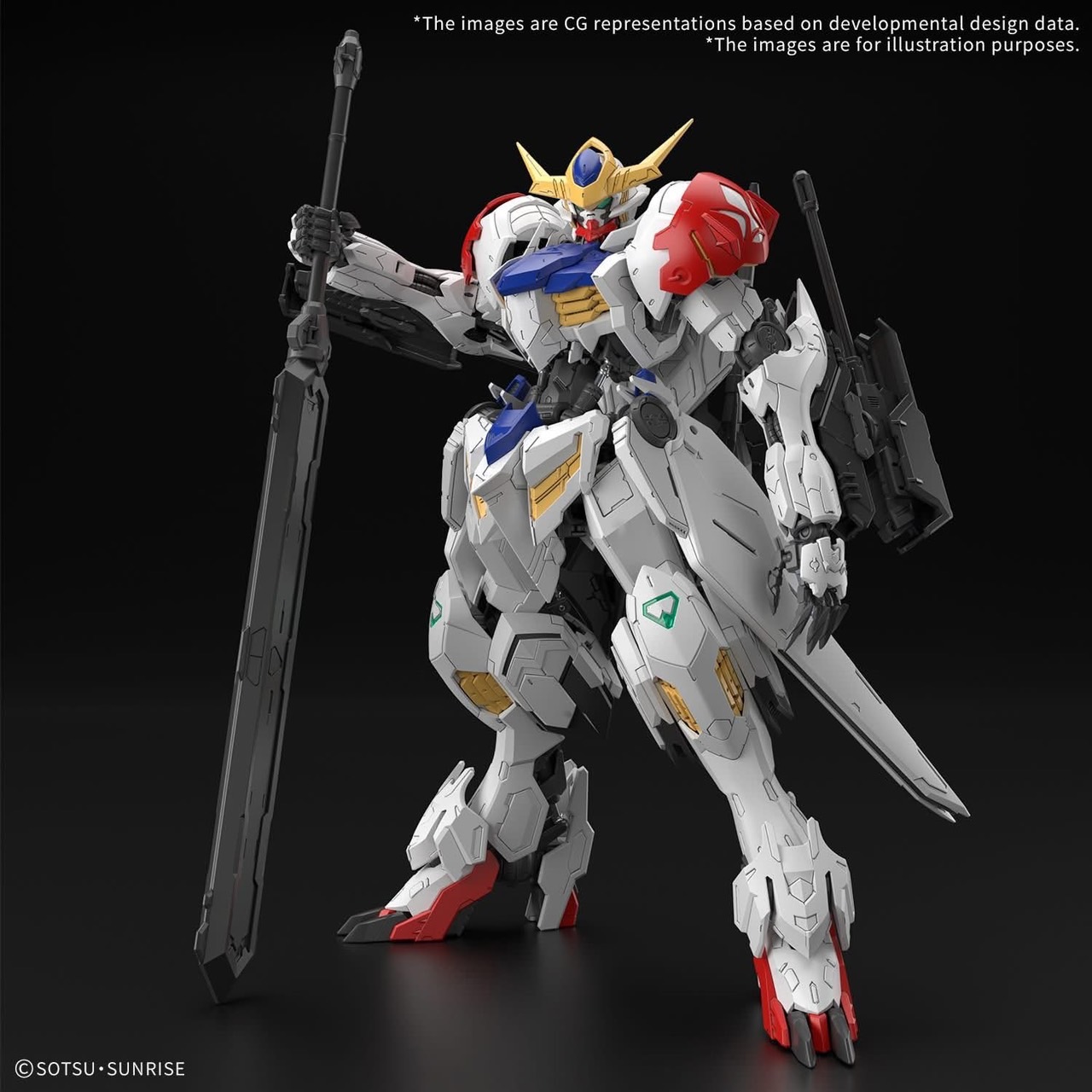 MG BANDAI ASW-G-08 Gudam Barbatos Lupus