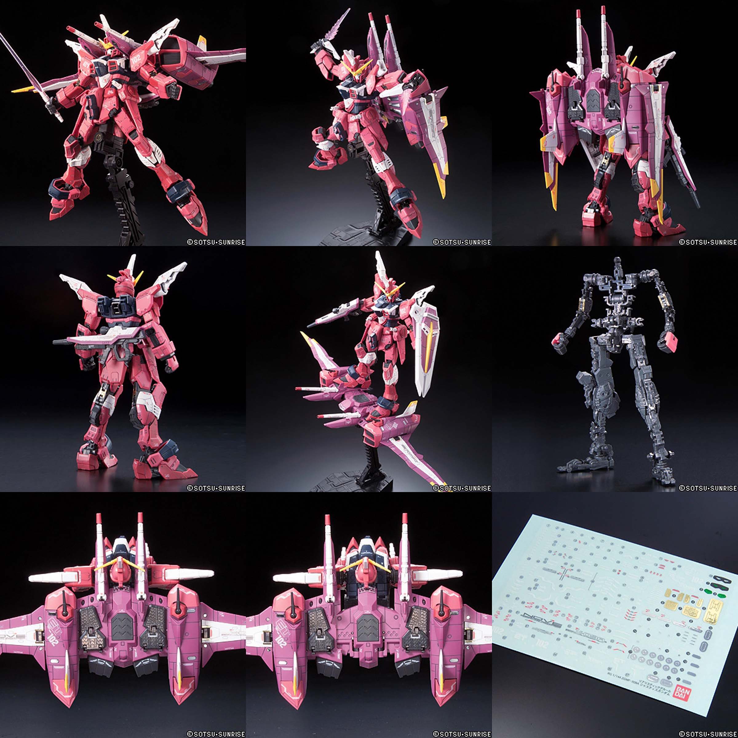 RG BANDAI ZGMF-X09A Justice Gundam