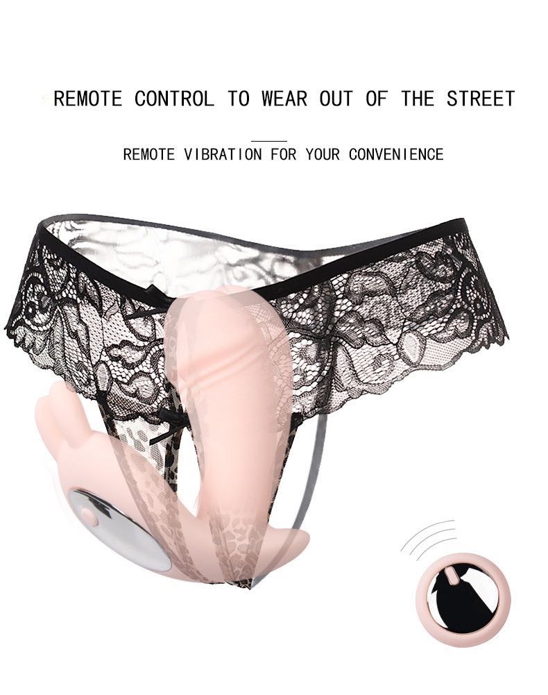 กระต่ายเหน็บแต๊ด ชาร์จแบตไร้สาย (ปรับสั่น 12-15 โหมด)