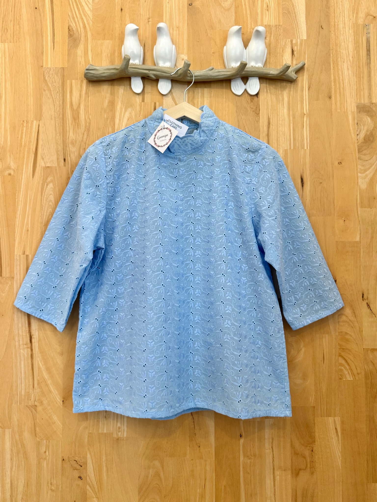 เสื้อซ้องปีบ สีฟ้า สีฟ้าคราม สีดำ