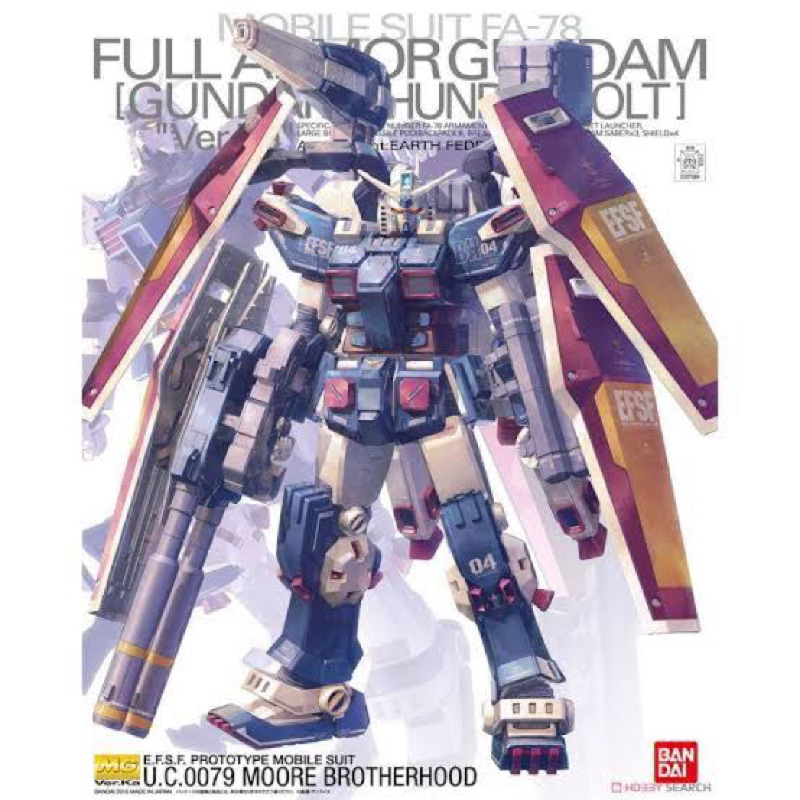 MG BANDAI FA-78 Full Armor Gundam ver KA [Gundam Thunder Bolt]