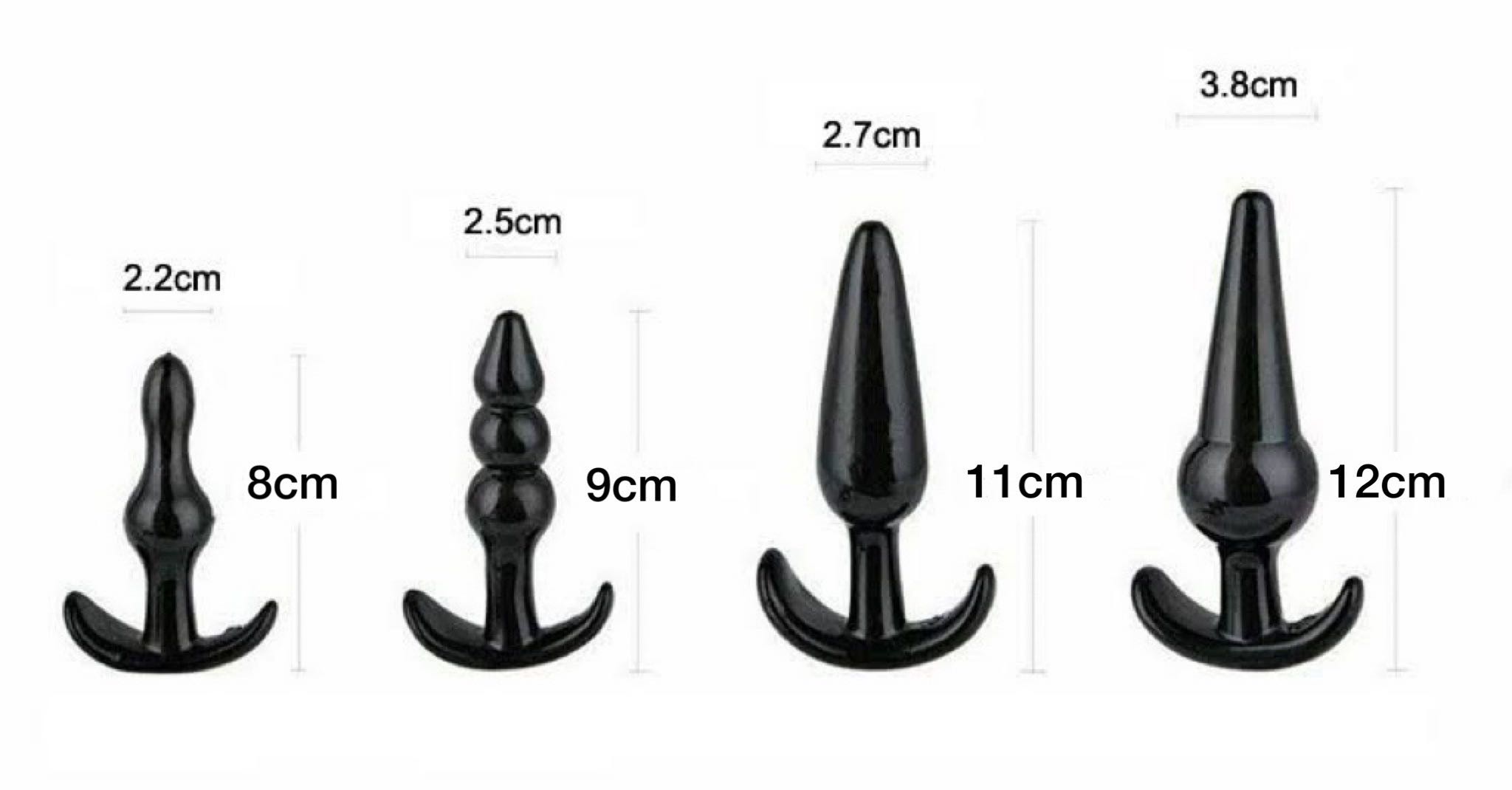 จุกซิลิโคลนแข็ง Set 2 ชิ้น คละแบบ(จุกเสียบประตูหลัง)