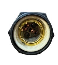 ขั้วกระเบื้องหุ้มยาง E27+พร้อมสายไฟ 5เมตร