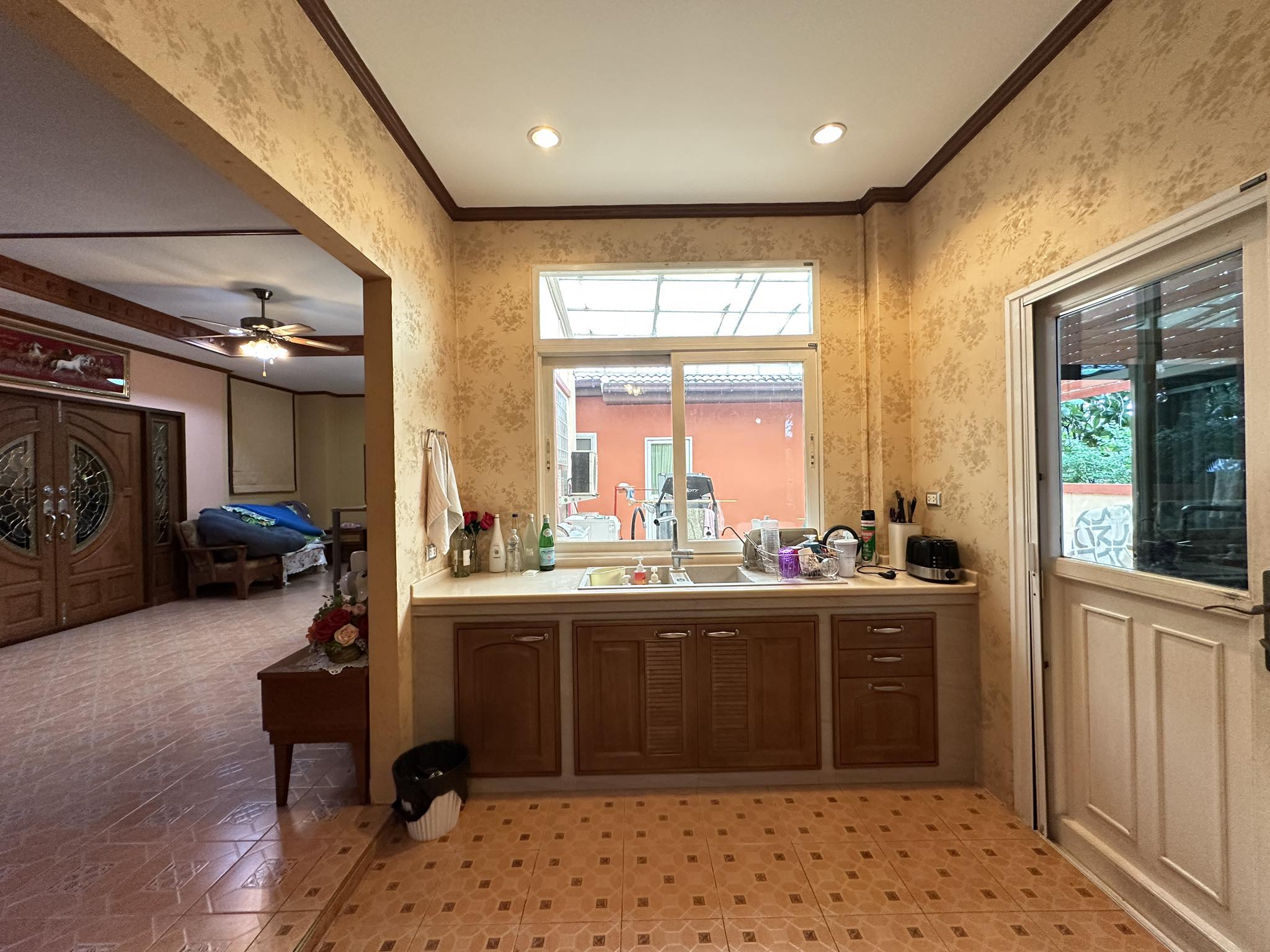 ขาย บ้านเดี่ยว 2 ชั้น แปลงมุม หมู่บ้านโฮมออนกรีนธัญธานี วิลเลจ 1