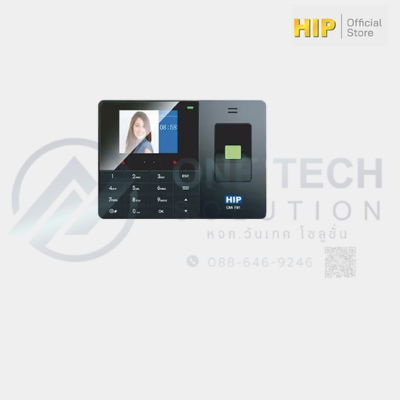 เครื่องสแกนใบหน้า ลายนิ้วมือ และรหัส รุ่น HIPCMiF81