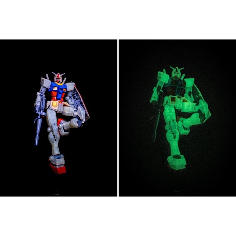 HG BANDAI Gundam RX-78-2 Glow in the Dark 40th Campange
