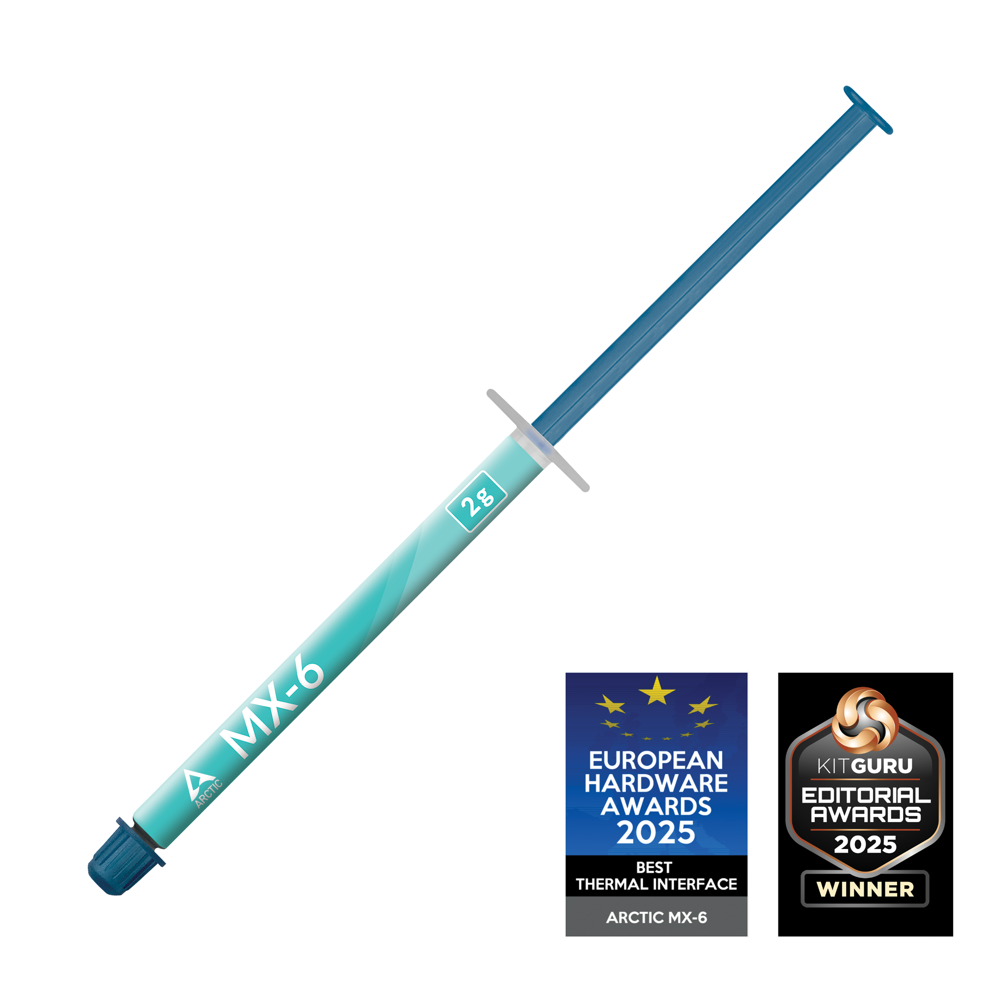 THERMAL COMPOUND ARCTIC MX-6 : 2g ( 2X- MX CLEANER )