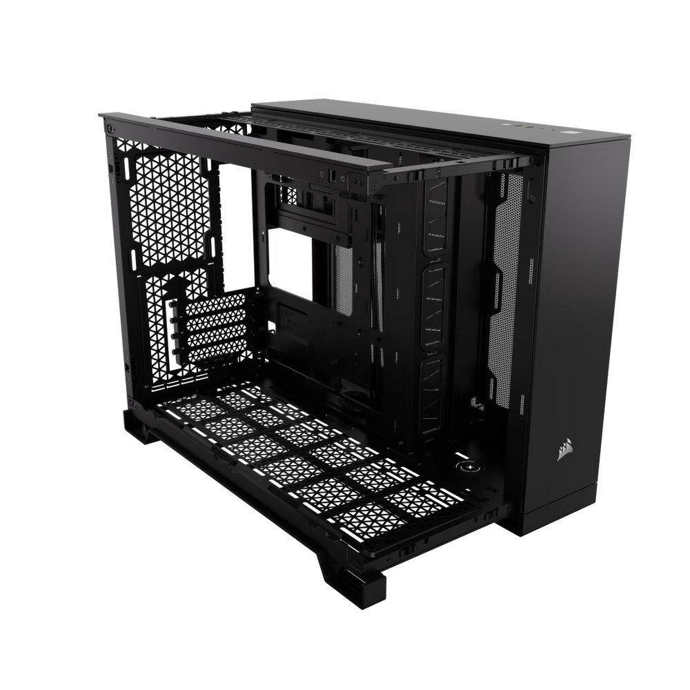 CASE CORSAIR 2500D AIRFLOW - BLACK ( MID - TOWER DUAL CHAMBER)