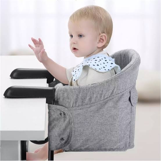 Sky Chair สกายแชร์ เก้าอี้ห้อยโต๊ะสำหรับเด็ก เก้าอี้ทานข้าวเด็ก เก้าอี้ทานข้าวเด็ก รับได้ถึง 18Kg เก้าอี้เด็กพกพา สำเนา
