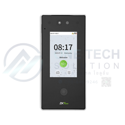 เครื่องควบคุมการเข้าออกด้วยใบหน้า รุ่น ZKTeco SpeedFace-V4L Pro-QR