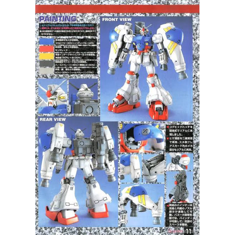 MG BANDAI Gundam GP02 Physalis