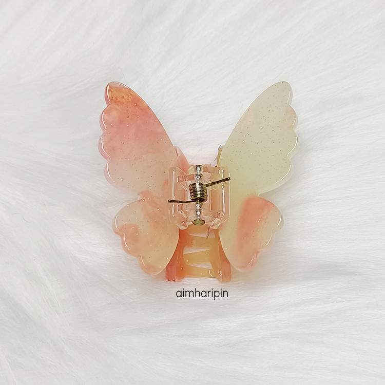 กิ๊บหนีบผมอะคริลิค ทรงผีเสื้อ เปลี่นสีได้ - aimhairpin จำหน่ายกิ๊บติดผมเกาหลีแท้ และเครื่องประดับ ยางรัดผม คาดผมแฟชั่น สร้อยคอ ต่างหู