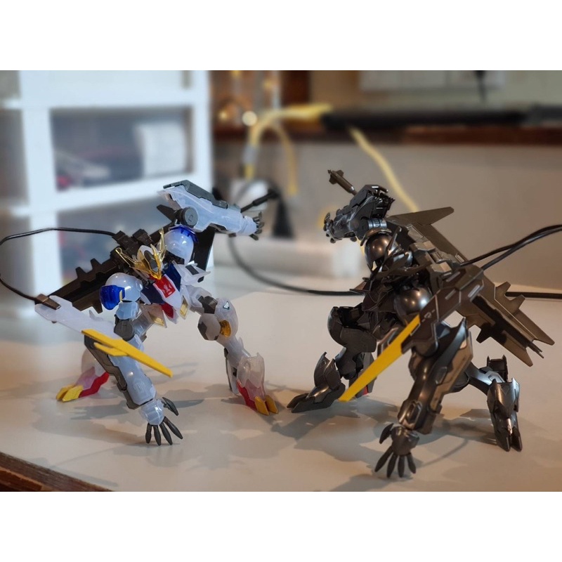HG PREMIUM BANDAI BARBATOS Lupus rex ironblood coating