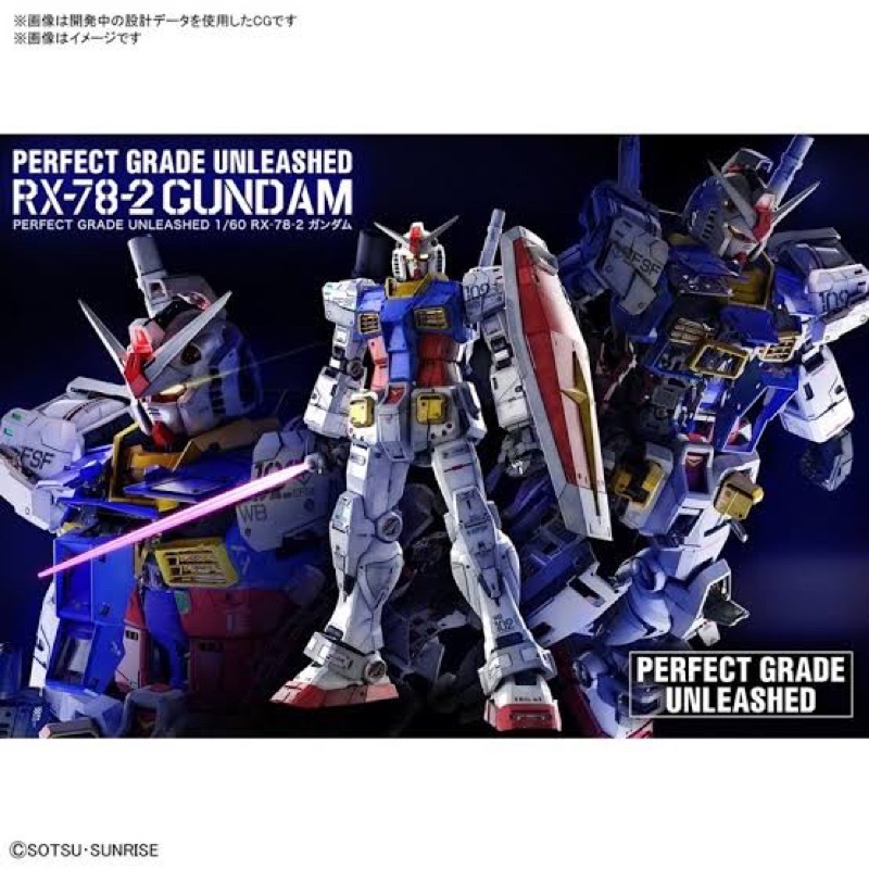 PG BANDAI Gundam RX-78-2 Unleashed [40th Anniversary Gunpla]