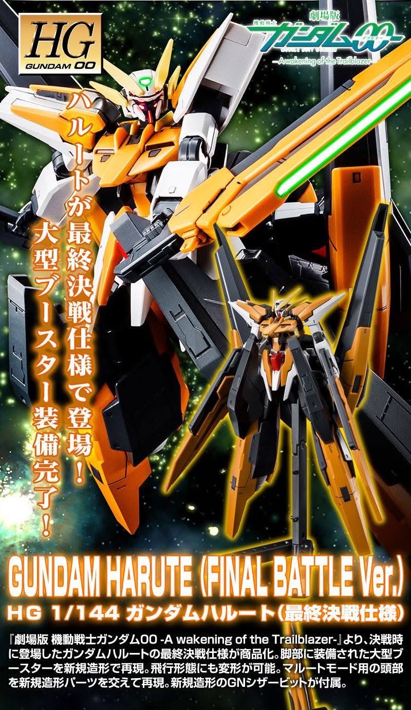 HG PREMIUM BANDAI Gundam Harute (Final Battle Ver.)