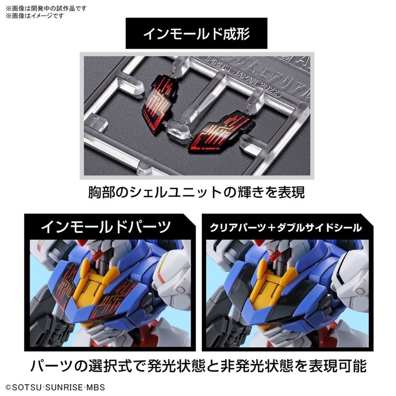 HG BANDAI Gundam AERIAL The Witch From Mercury