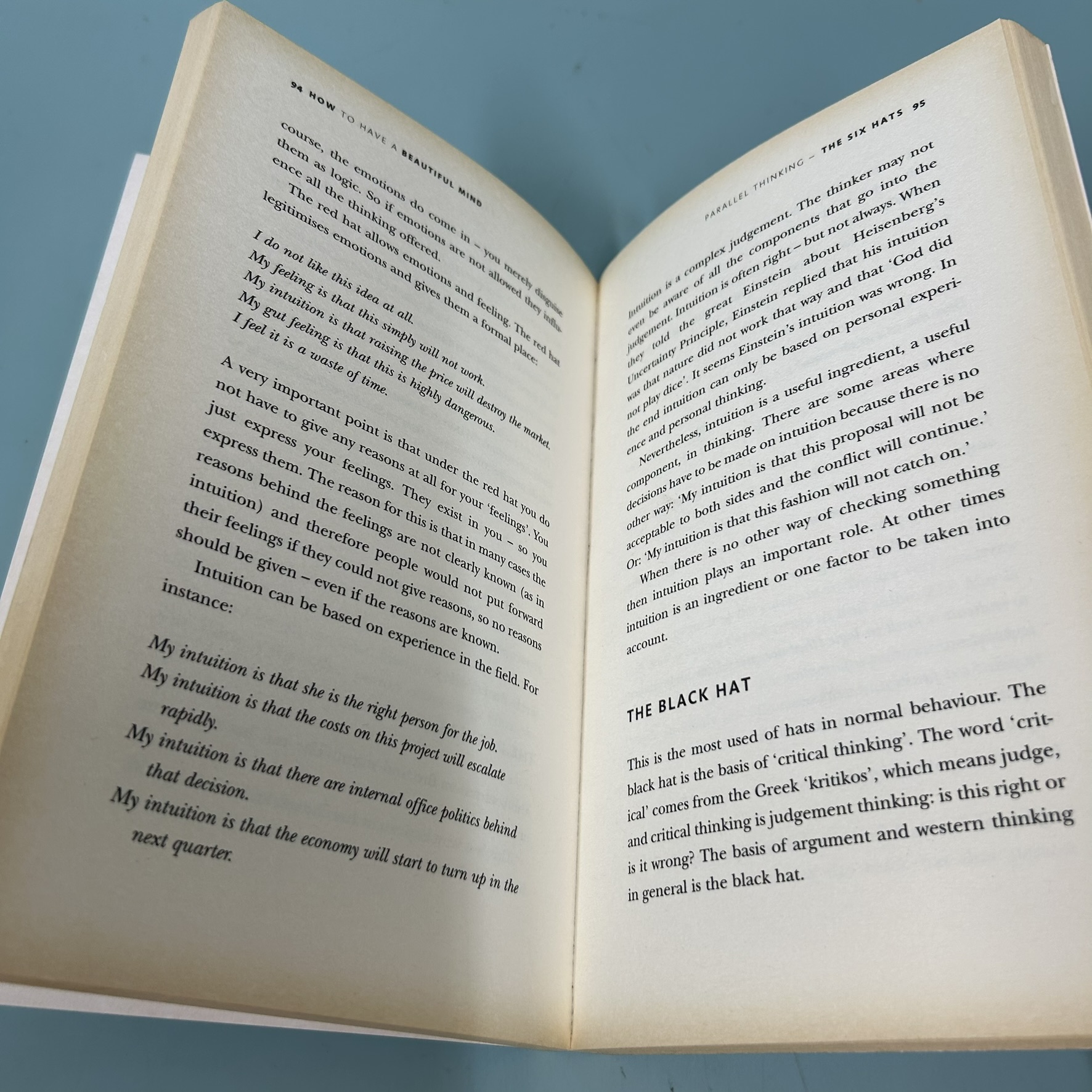 How to Have a Beautiful Mind / Pre-Owned / Edward de Bono / Non-Fiction