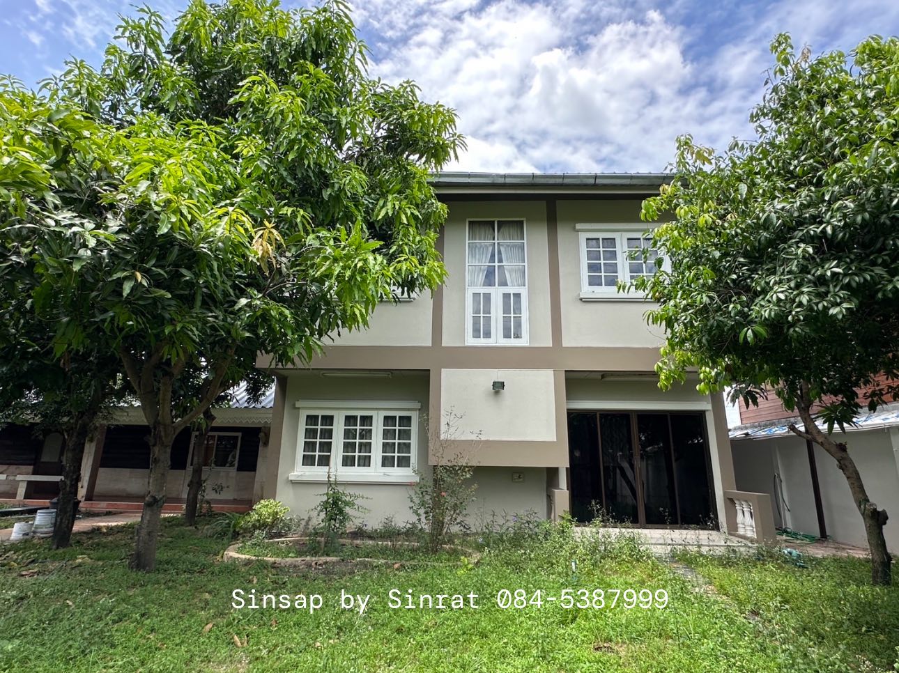 ขายบ้านเดี่ยว 2 ชั้น ใกล้บริษัทเวิร์คพอยท์ ซอย. เวิร์คพอยท์ รังสิต เนื้อที่ 200 ตร.ว.