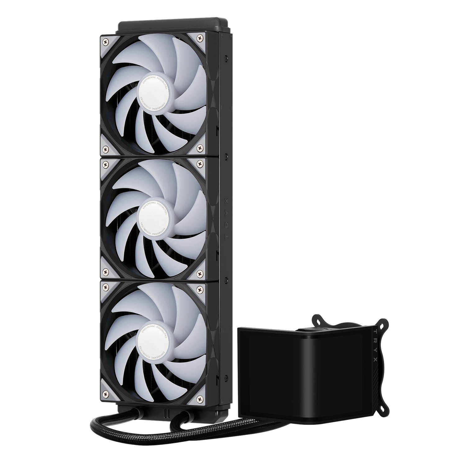CPU LIQUID COOLER TRYX PANORAMA SE 360 ARGB - BLACK
