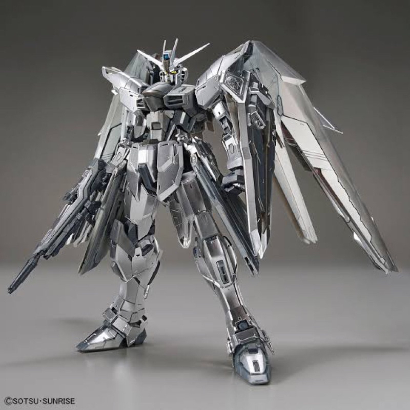 MG P BANDAI Gundam Freedom 2.0 Silver Coating GB LIMITED