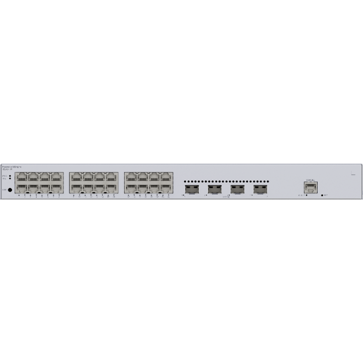 HUAWEI eKit S220-24T4X Layer 2 Switch (24*GE ports, 4*10GE SFP+ ports, built-in AC power)