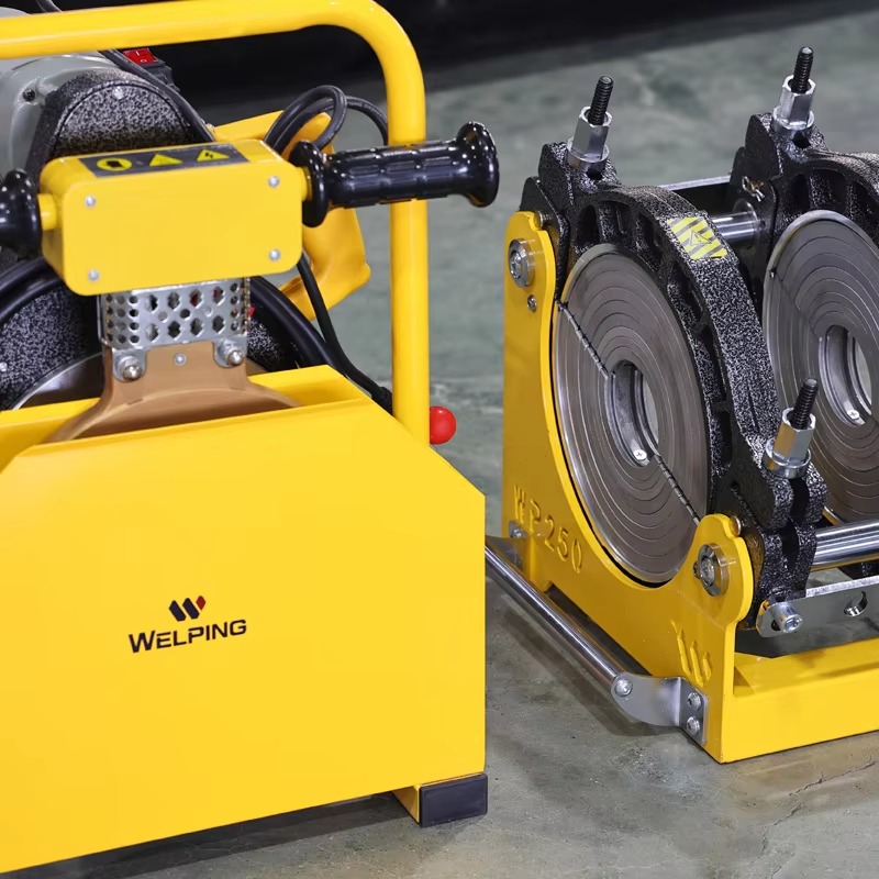 เครื่องเชื่อมท่อ Welping รุ่น WP250A ไฮดรอลิค ขนาดท่อที่เชื่อม 63mm-250mm