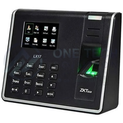 เครื่องสแกนลายนิ้วมือและบัตร รุ่น ZKTeco LX17