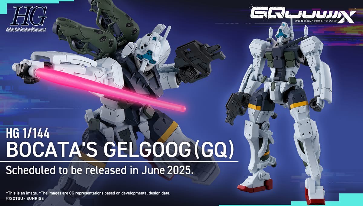 HG BANDAI BOCATA'S GELGOOG (GQuuuuuuX Item B)