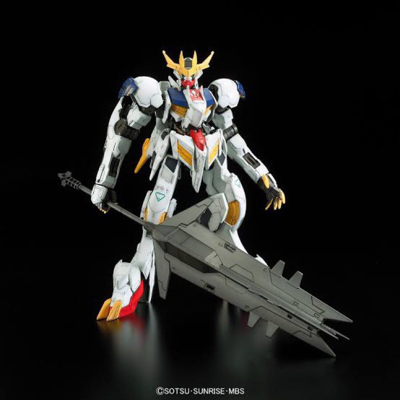 Full Mechanics 1/100 BANDAI ASW-G-08 Gundam Barbatos Lupus Rex 1st lot with Action Base