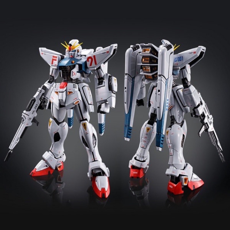 MG PREMIUM BANDAI GUNDAM F91 Titanium Finish LIMITED