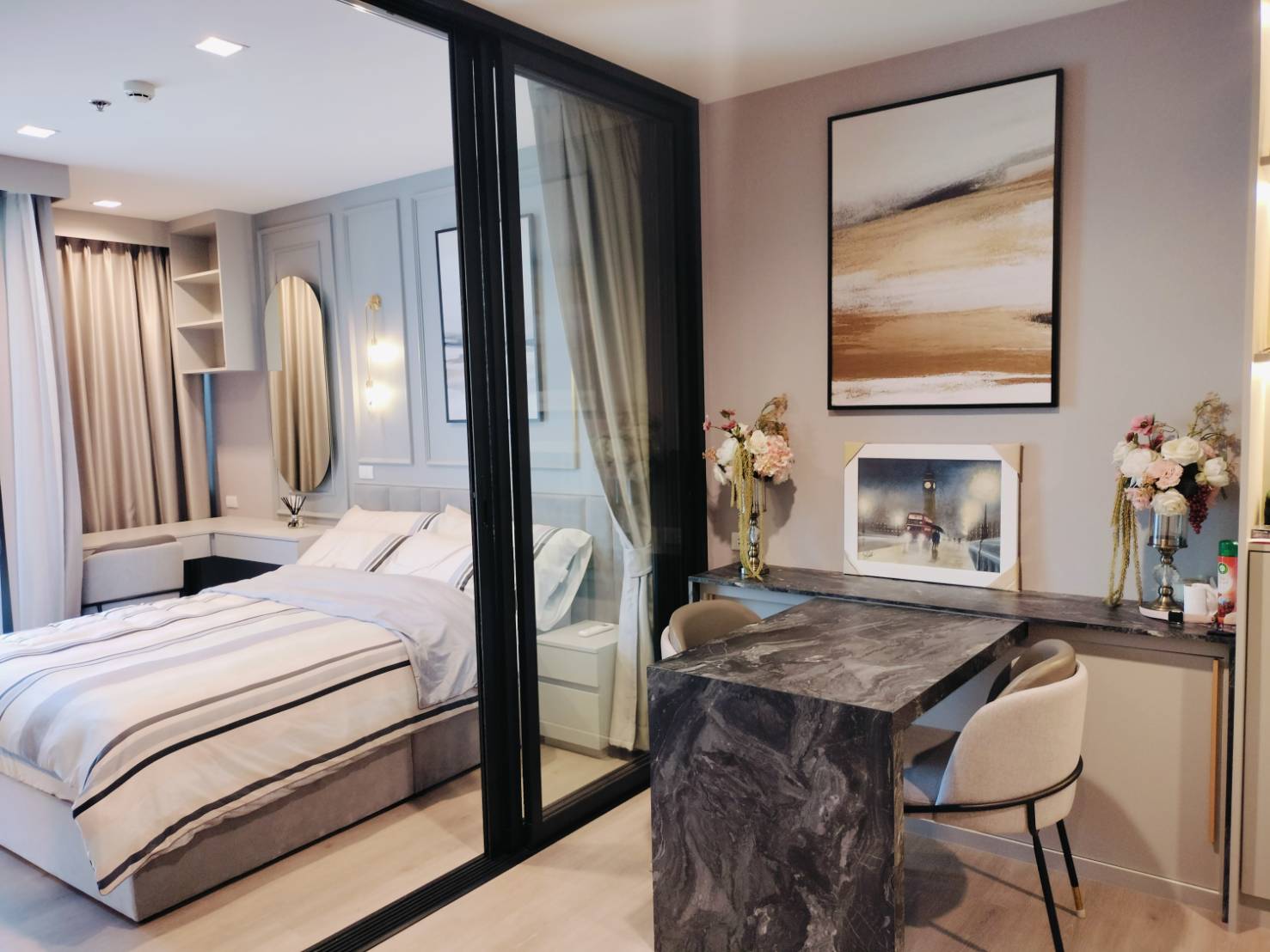 ขาย (For Sale) คอนโด : เดอะ ไลน์ พหลโยธิน อาคาร B (The Line Phahonyothin Park B) ประเภท : 1 ห้องนอน 1 ห้องน้ำ พื้นที่ : 41ตรม.