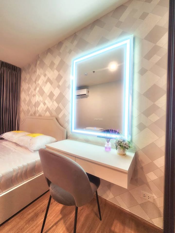 ให้เช่า (For Rent) คอนโด : เดอะ ไลน์ ไวบ์ อาคาร Cประเภท : 1 ห้องนอน 1ห้องน้ำ พื้นที่ : 37ตรม.