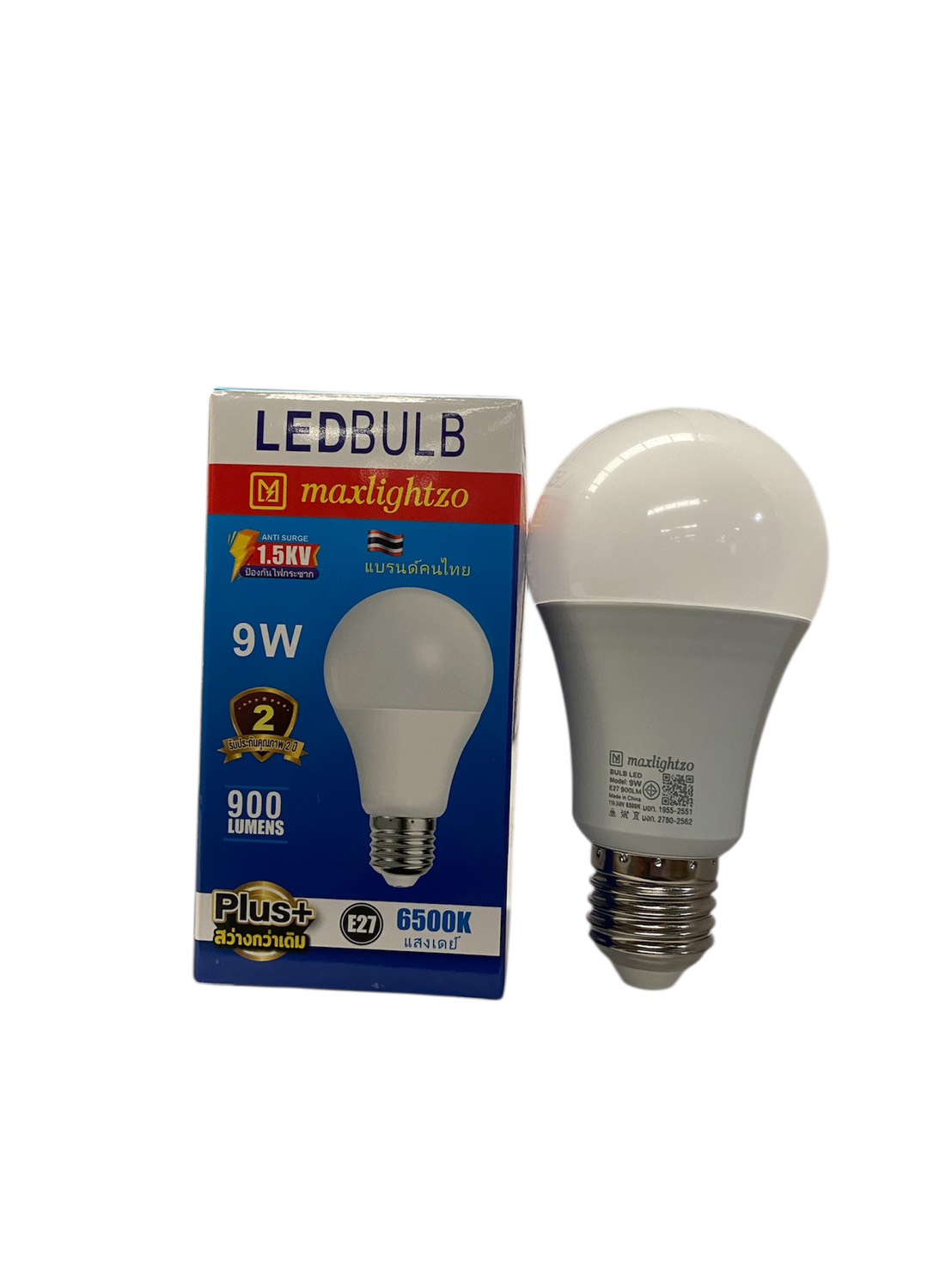 หลอด BLUB LED ขนาด 9W แสงขาว