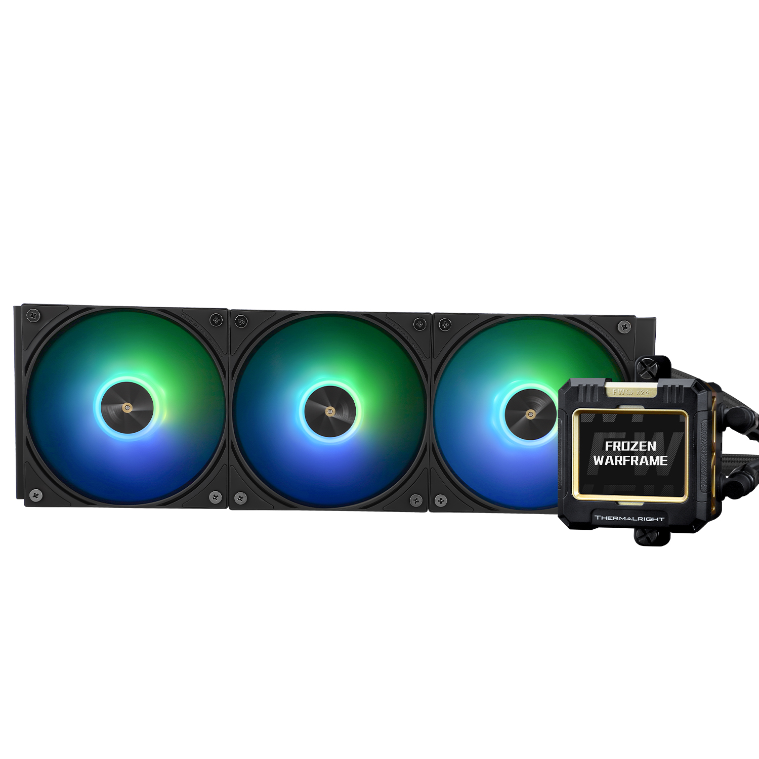 CPU LIQUID COOLER THERMALRIGHT FROZEN WARFRAME 360 ARGB - BLACK BULK