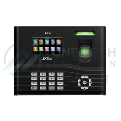 เครื่องสแกนลายนิ้วมือและบัตร รุ่น ZKTeco IN01-A